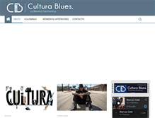 Tablet Screenshot of culturablues.com